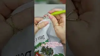 Como Fazer BARRADO DE CROCH&Ecirc; F&Aacute;CIL, Fofo🩷 E DELICADO 🤍 (PASSO A PASSO)