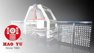 HY7-m8SCL Mini Eight Shuttles Circular Loom for PP HDPE Flat Yarn - Hao Yu