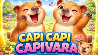 Capi Capi Capivara 🦫 | M&uacute;sica Infantil Grudenta e Divertida