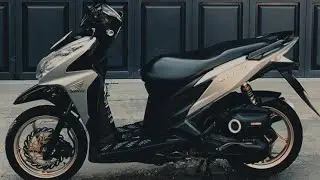 Pasang Skotlet Stiker Full Body Vario 125 Old Warna Silver