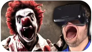 HORROR CLOWNS in Virtual Reality! // Affected: The Carnival Gameplay w/ Oculus Rift DK2