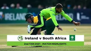 Ireland vs South Africa, 2nd T20I, 2021 | Match Highlights