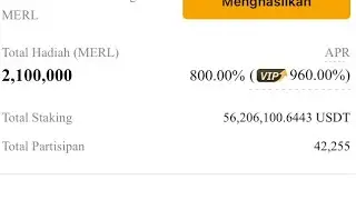 AIRDROP MERLIN CHAIN 2024 ! CARA MUDAH MENDAPATKAN TOKEN MERL TERBUKTI MENGHASILKAN CUAN !