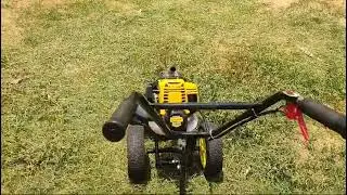 Brush Cutter with wheels..work in progress
