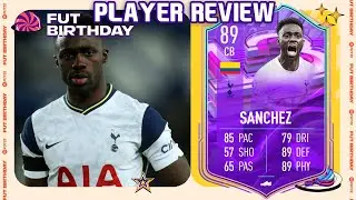 THE ROCK! 💪 89 FUT BIRTHDAY DAVINSON SANCHEZ PLAYER REVIEW! FIFA 22 ULTIMATE TEAM