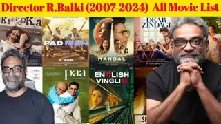 director R.Balki all movie list collection and budget film hit movie list #rbalki