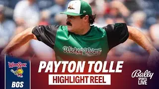 Red Sox LHP Payton Tolle 2025 Minor League Baseball Highlights | Bally Sports Live