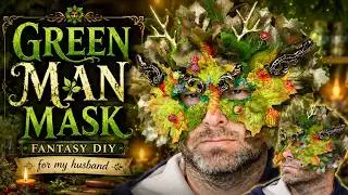 Making a Green Man Mask - Halloween Costume Ideas for Men
