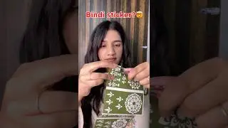 Bindi hack - Must try✅#bindi #hack #fyp #explorepage #ashortaday #diy #style #ideas #amazing #fyp