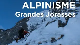 #1 Les Grandes Jorasses Face Nord voie Colton MacIntyre Chamonix Mont Blanc alpinisme montagne