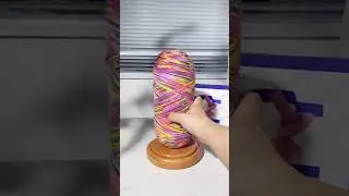 See how the Caydo Mini Yarn Winder turns yarn into compact yarn cakes!