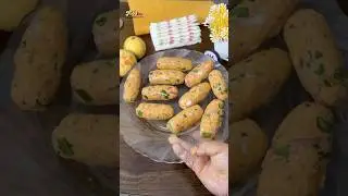 Potato bread cutlet 😋❤️ #shorts #short #potato #ytshorts