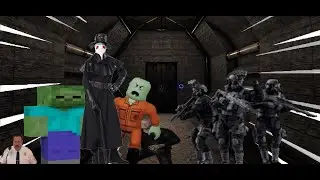 Plague doctor goes on rampage to protect his boys (pavlov vr scp secret laboratory)