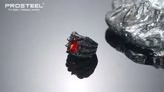 Blood Flame Bold Ring