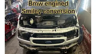 Transit smiley bmw m47 engine m57 conversion