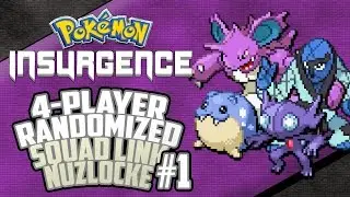 THROWING SOME SHADE FOREST - Pok&eacute;mon Insurgence 4-Player Randomized Squad Link Nuzlocke - EPISODE 1