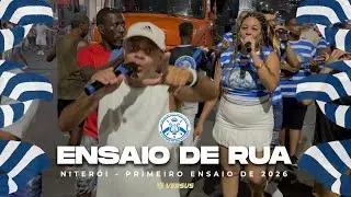 ACAD&Ecirc;MICOS DE NITER&Oacute;I 2026 - PRIMEIRO ENSAIO DE RUA DO ANO COMPLETO