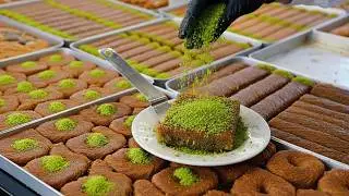 Turkish Desserts Street Food Tour | Baklava, Kunafa, Katmer & More