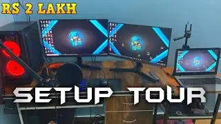 2LAKH SETUP TOUR😱😱😱😱😱😱😭😭😭😭😭🤣😂🤣😂🤣😂