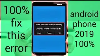 How To Fix All Shareit Problems Not Send || Receive | Connections Error In Android Phone 2019