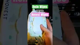 How I Shower in my Truck: Dude Wipes vs Honest Wipes #trucking #travel