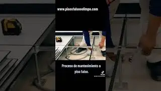 Mantenimiento a piso falso.
