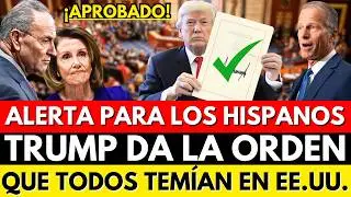 TRUMP DA LA ORDEN MAS CRUEL EN CONTRA DE TODOS LOS HISPANOS EN EE.UU.