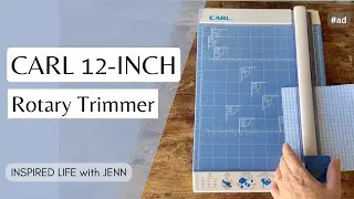 CARL 12-Inch Rotary Trimmer ~ DEMO & Features