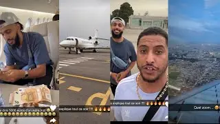NASDAS ET HMI VOYAGENT EN JET PRIVÉ DE PERPIGNAN À PARIS CE VOYAGE COÛTÉ 15000EUROS!!!