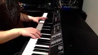 Midiboard, Deckard's Dream, Mercury7(reverb),  H9(delay), SRE-330(chorus)