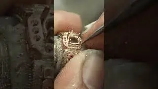 How we make a Ruby Engagement Ring #customjewelry  #shorts