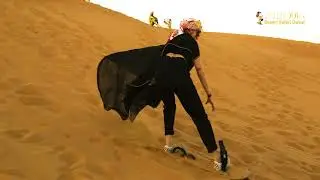 Private Morning safari with sandboarding