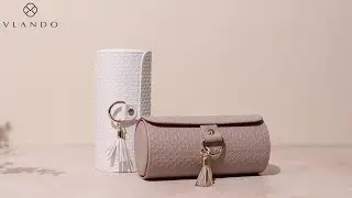 VLANDO Viaggio Travel Small Portable Jewelry Box