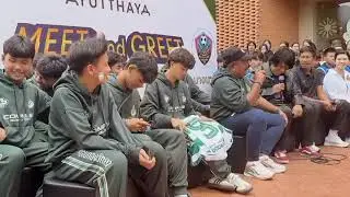 บรรยากาศน้องๆหมอนทอง มาพบFC ที่เซ็นทรัลอยุธยา