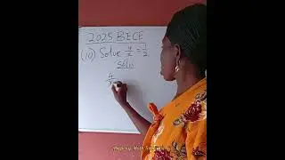 #basicproblems #maths #2025 BECE Question