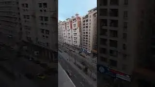 شقه مرخصه 205م - سموحه شارع فوزي معاذ الرئيسى فيو مباشر بالكامل علي شارع فوزي معاذ