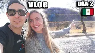 ESPAÑOLA VISITA las PIRÁMIDES de TEOTIHUACÁN! Vlog día 2