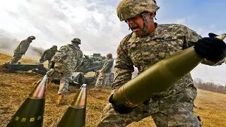 M777 howitzer 155mm Artillery Combat-Ready Forces &bull; UNITED STATES
