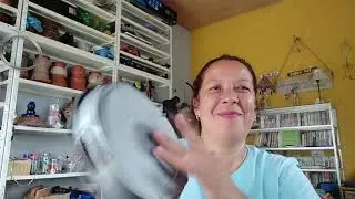 Pandeiro feito com Reciclagem#sustentabilidade #reciclagem #reciclagemcriativa