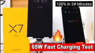 Realme X7 Pro 65w Charger Test 🔥|| Realme X7 Pro Charging Speed Test 🔥🔥