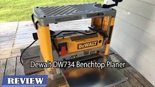 DEWALT Benchtop Planer Review - BEST Beginner Planer!!!