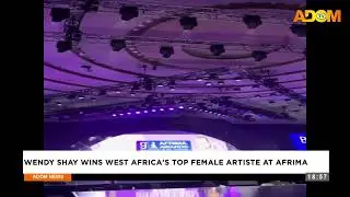 Wendy Shay wins West Africa's top female artiste at AFRIMA - Evening News on Adom TV (13-01-26)