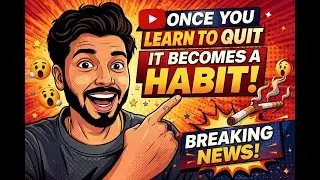once you learn to quit it becomes a habit