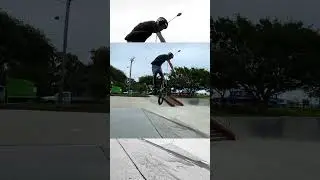 Turndown At Redcliffe Skatepark 👀☀️ #bmx #skatepark #slowmotion #turndown