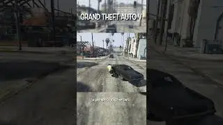 Grand Theft Auto V a bad npc blocked my path #shorts #gtacrash #gtameme #gtafails #gtafive #gtacrazy