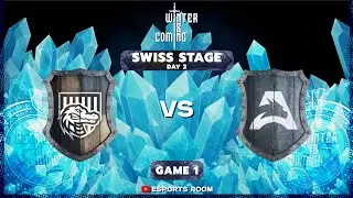 CYBERHERO vs TEAM SPIRIT ACADEMY BLACK - Game 1 | MLBB WINTER IS COMING - SWISS STAGE DAY 2