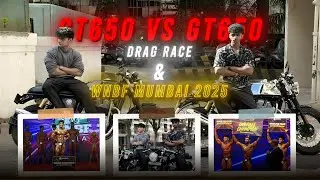 GT650 drag race💀🚀| WNBF mumbai 2025(shocking result??)🤯