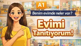 Turkish Short Stories|House Description قصص قصيره|وصف المنزل 
