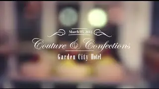 The Garden City Hotel Presents Wedding Week: Couture & Confections