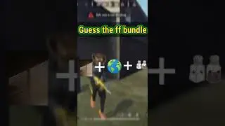 Guess the free fire bundle by emoji 🤭#shorts #freefire #challenge